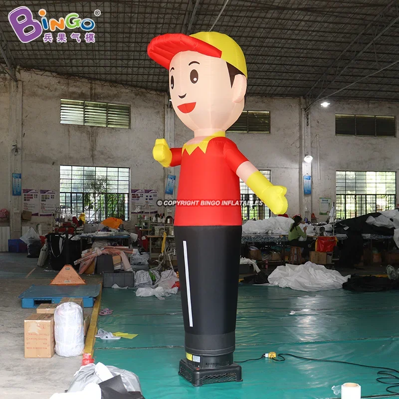 Custom Made 2.7mH Inflatable Advertising Waving Air Dancer For Sale / Shop Decoration Blow Up Sky Dancer - BG-C0439