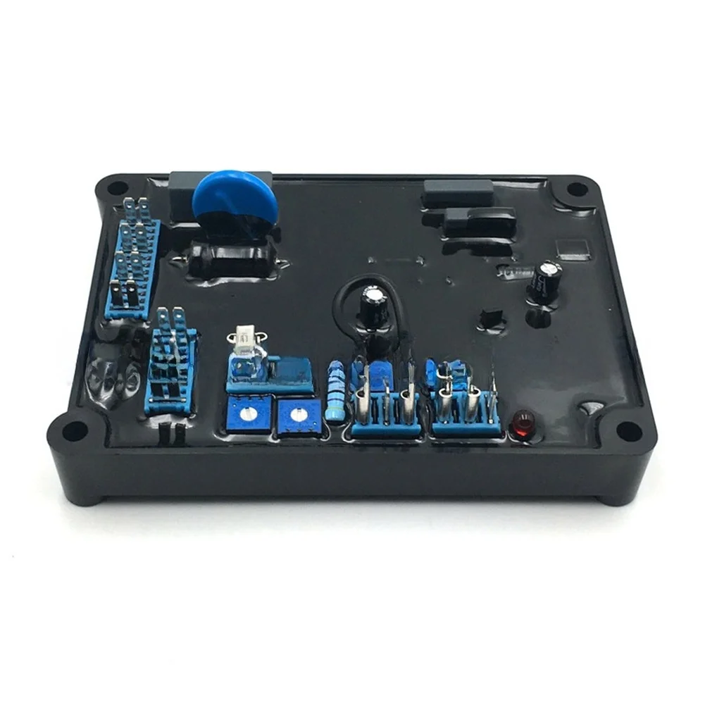 AS480 Voltage Regulator Board for For generator For avr For stabilizer Use Robust ABS Build 15x11x5cm Black Dimensions