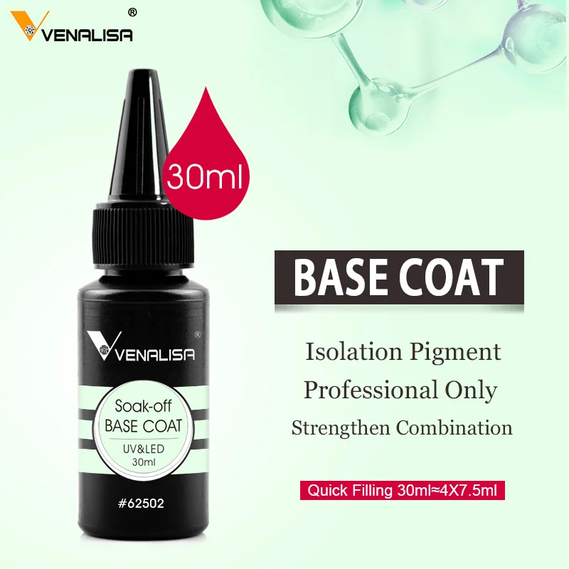 30/60 ml VENALISA Diamond Long Wear Top Coat Nachfüllung mit großem Volumen, ultraglanz, nicht abwischbar, Anti-Gelbfärbung, kein Brennen, Verlängerungsgel