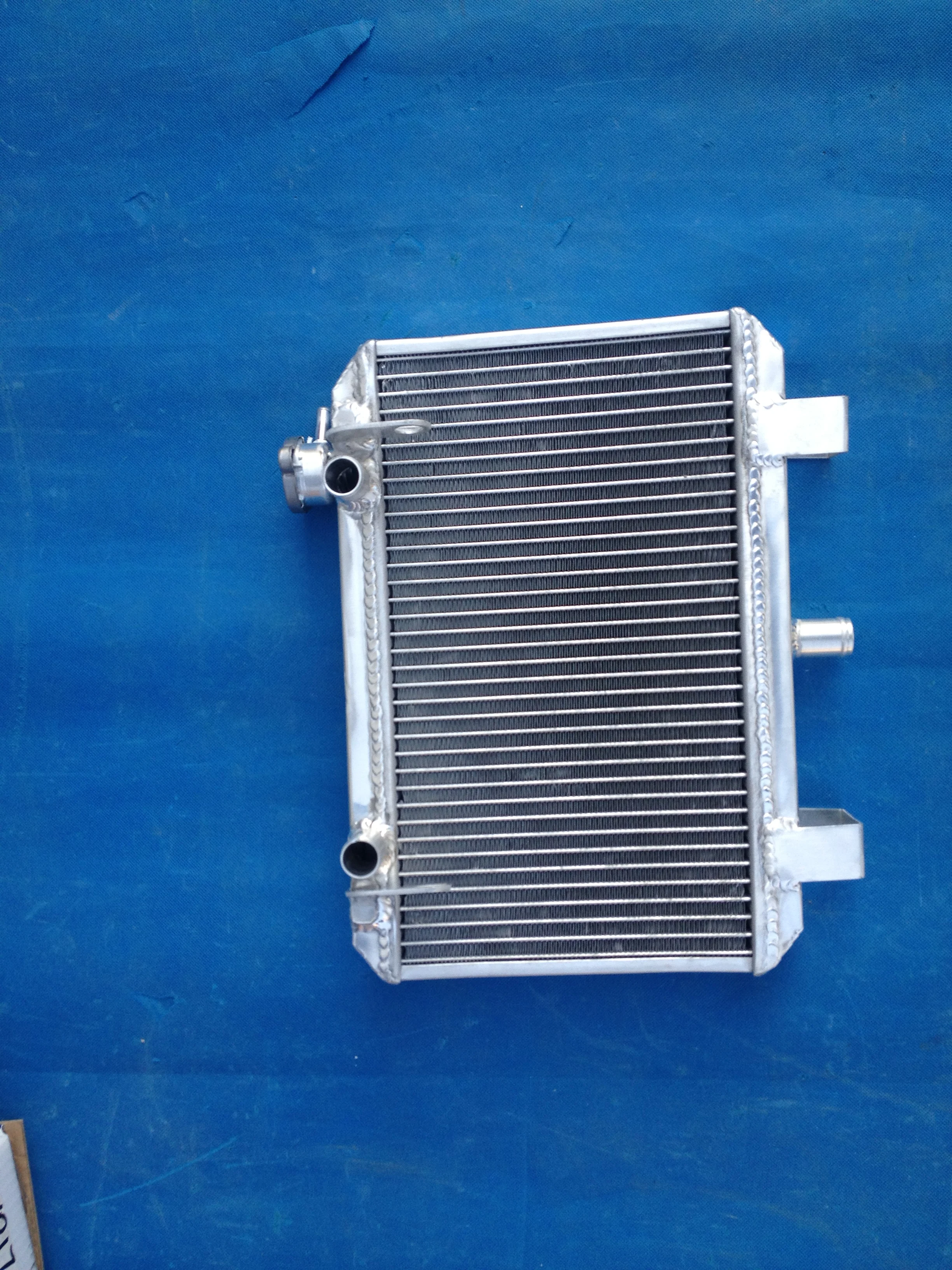 For 1977 1978 Yamaha TZ750 TZ 750 Aluminum Radiator Cooler Cooling Coolant