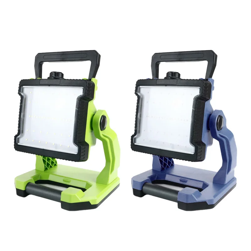 Wielofunkcyjna przenośna lampa LED, lampa projekcyjna z baterią litową, ładowana przez USB TYPE-C, lampa kempingowa