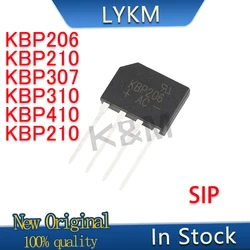 10/PCS New Original KBP206 KBP210 KBP307 KBP310 KBP410 KBP406 traight flat bridge Rectifier bridge bridge pile In Stock