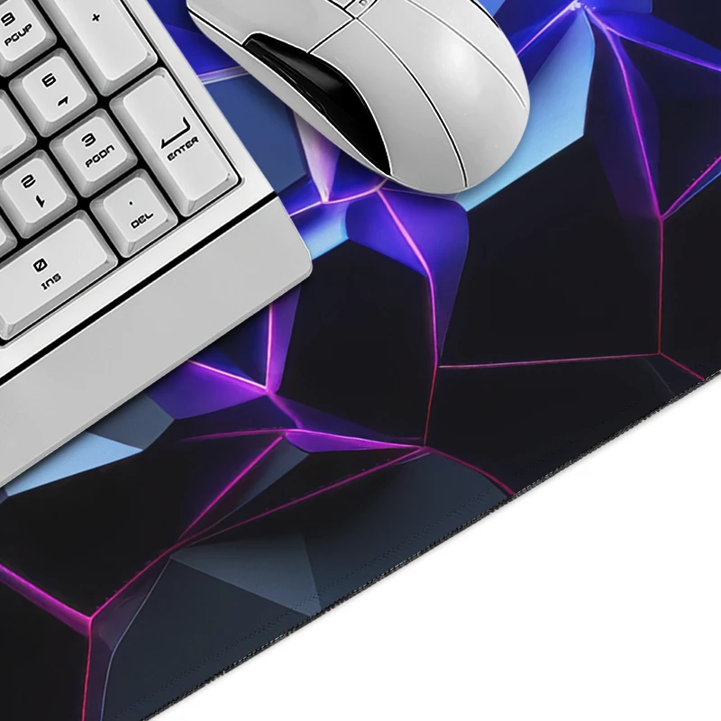 Abstract Crack Mouse Pad Gaming XL Computer Home Large Mousepad XXL Playmat Carpet Natural Rubber Office Laptop