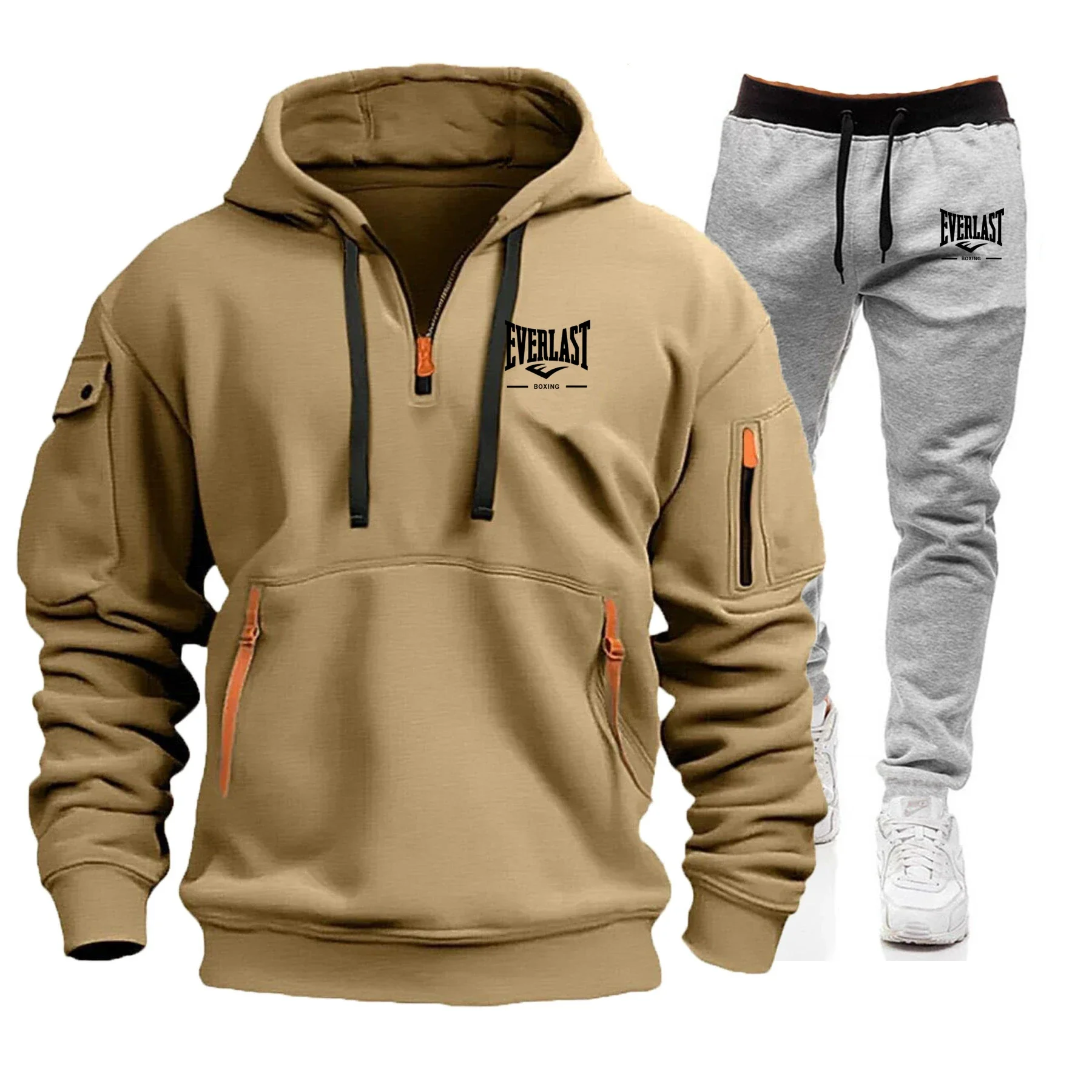 

Men's fashion sweatshirt brand, trousers, casual jogging sets, sportswear, sportswear 2025 brand autumn and winter sets