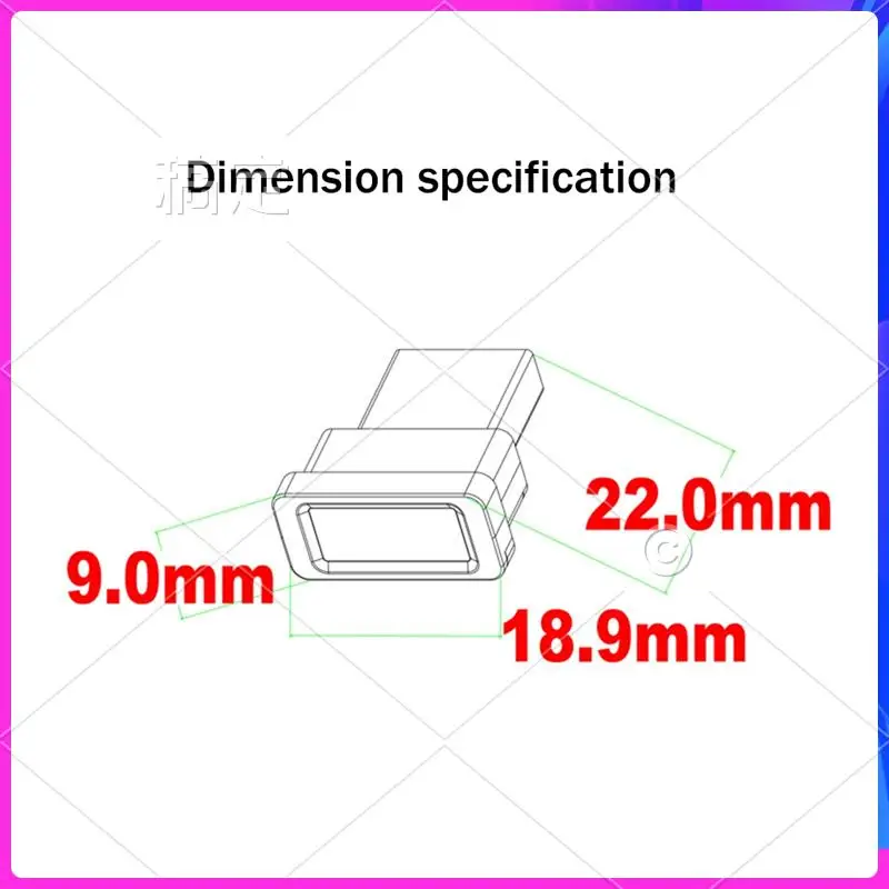 AP-1 قطعة USB قارئ بصمات الأصابع الكمبيوتر USB قفل ببصمة الأصبع لنظام التشغيل Windows 10 11 مرحبا USB بصمة تسجيل في وحدة فتح