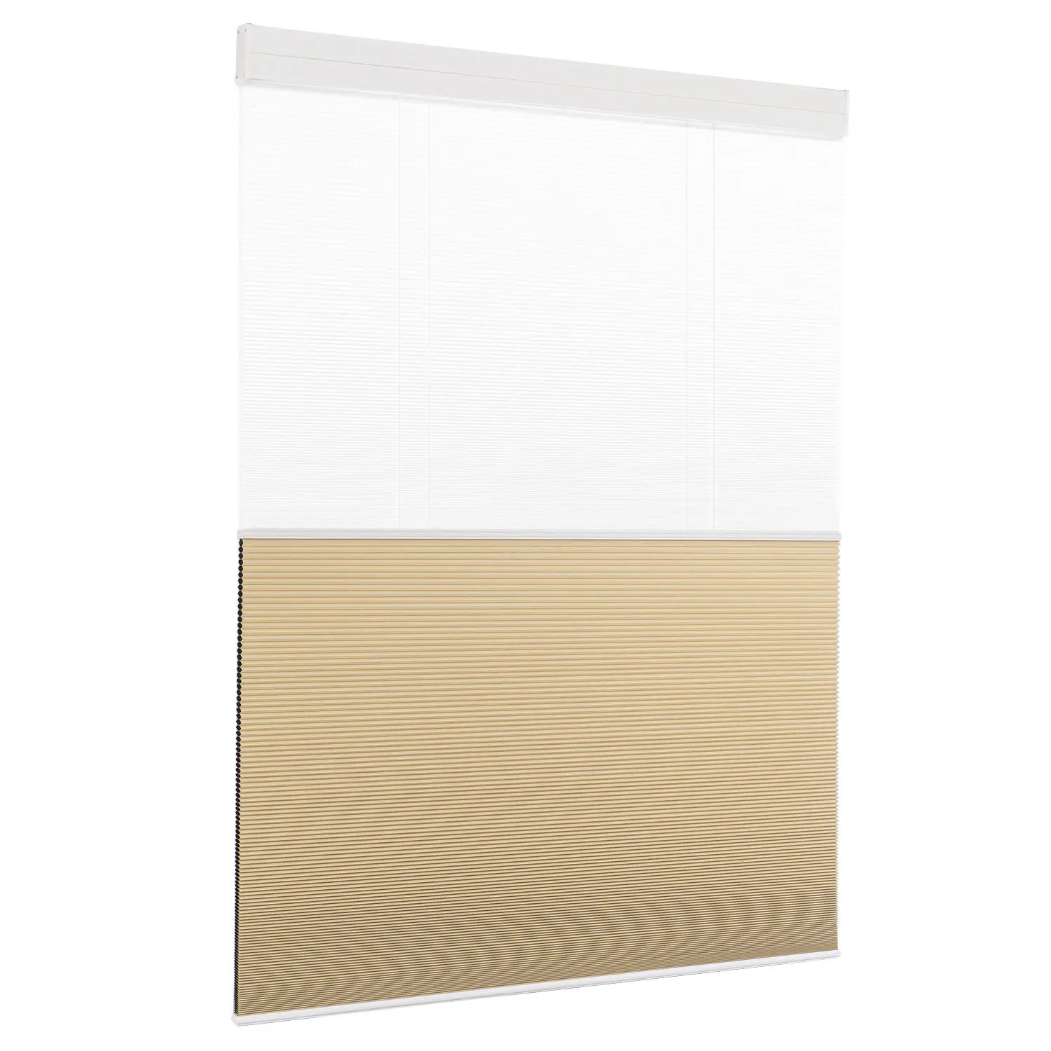 2026 Hot Selling China Factory Direct Sales Customizable Aleax Control Motorized Day And Night Honeycomb Blinds.