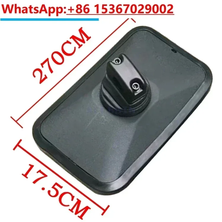 For DOOSAN DH DX  ZX KOMATSU PC  SY KOBELCO SK CATERPILLAR CAT Excavator mirror reversing rear view lens