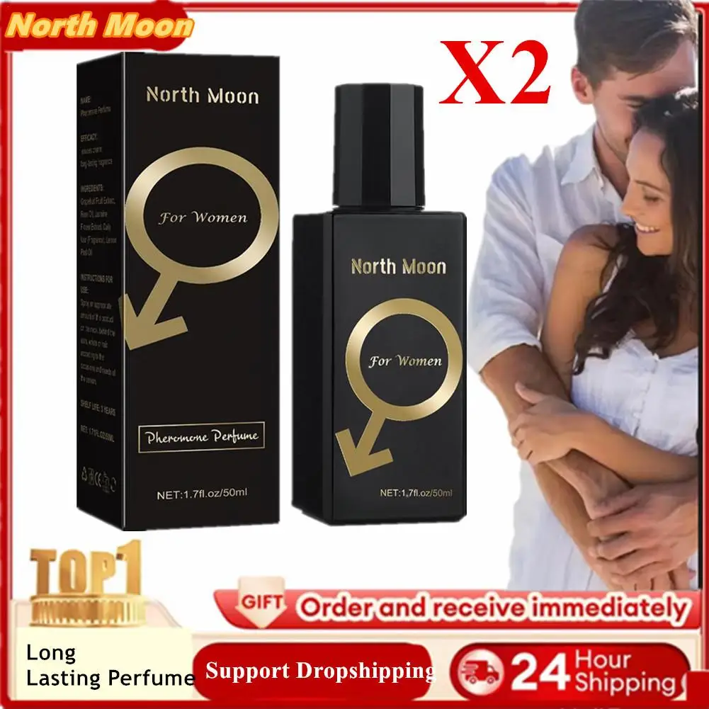 2pcs Sex Perfume Pheromone Perfume Flirting Perfume For Men/Women Body Spray Oil With Attract The Opposite Sex Flirt Perfume