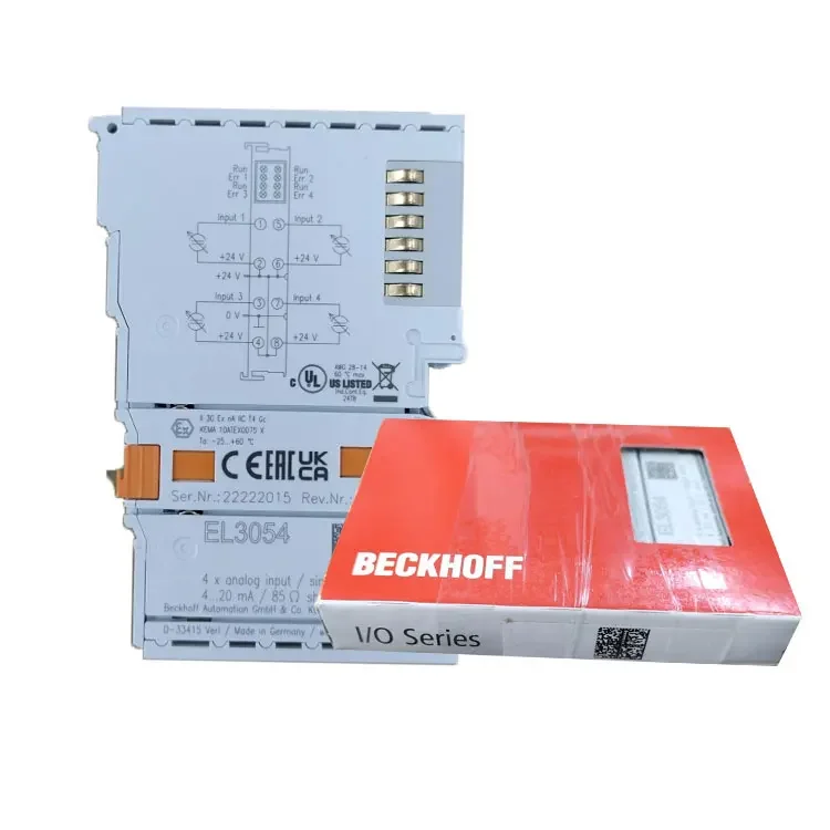 EL3054 | Beckhoff EtherCAT Terminal,4-channel analog input