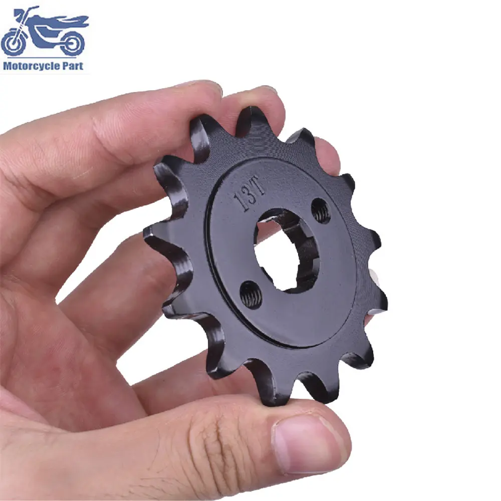 520-13T 520 13 Tooth 13T Drive Front Sprocket Gear For Honda CRM125 XR250 XR250R NSR125 NSR125R F2 Europe CRM NSR125 CBX XR 250