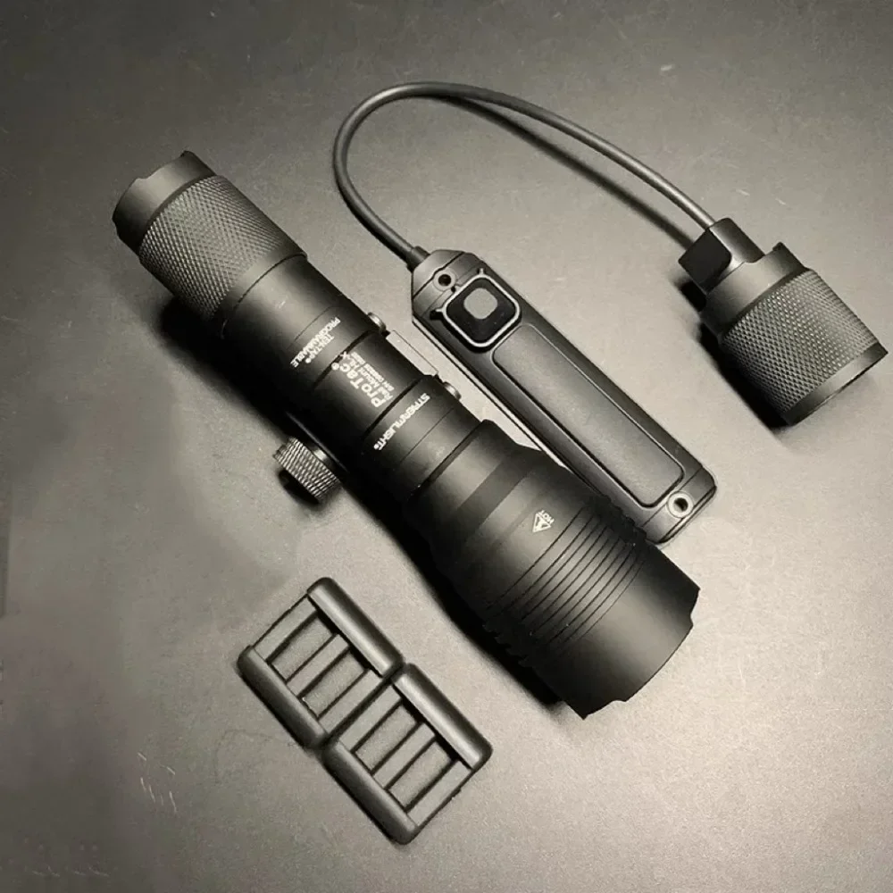 Lampe de poche tactique Portable, arme de Scout, 1000 Lumens, en alliage d'aluminium, adaptée au Rail de 20mm pour la chasse en plein air