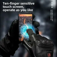 Heated Motorcycle Gloves for Men Tactical Winter Gloves Bicycle Supplies Skiing Gear Bike Accessories Warm Cycling 2