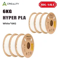 Creality 6KG Hyper PLA Filament 1KG 6 Rolls High Precision Better Fluidity Non-toxic Moisture Resistance For FDM 3D Printer