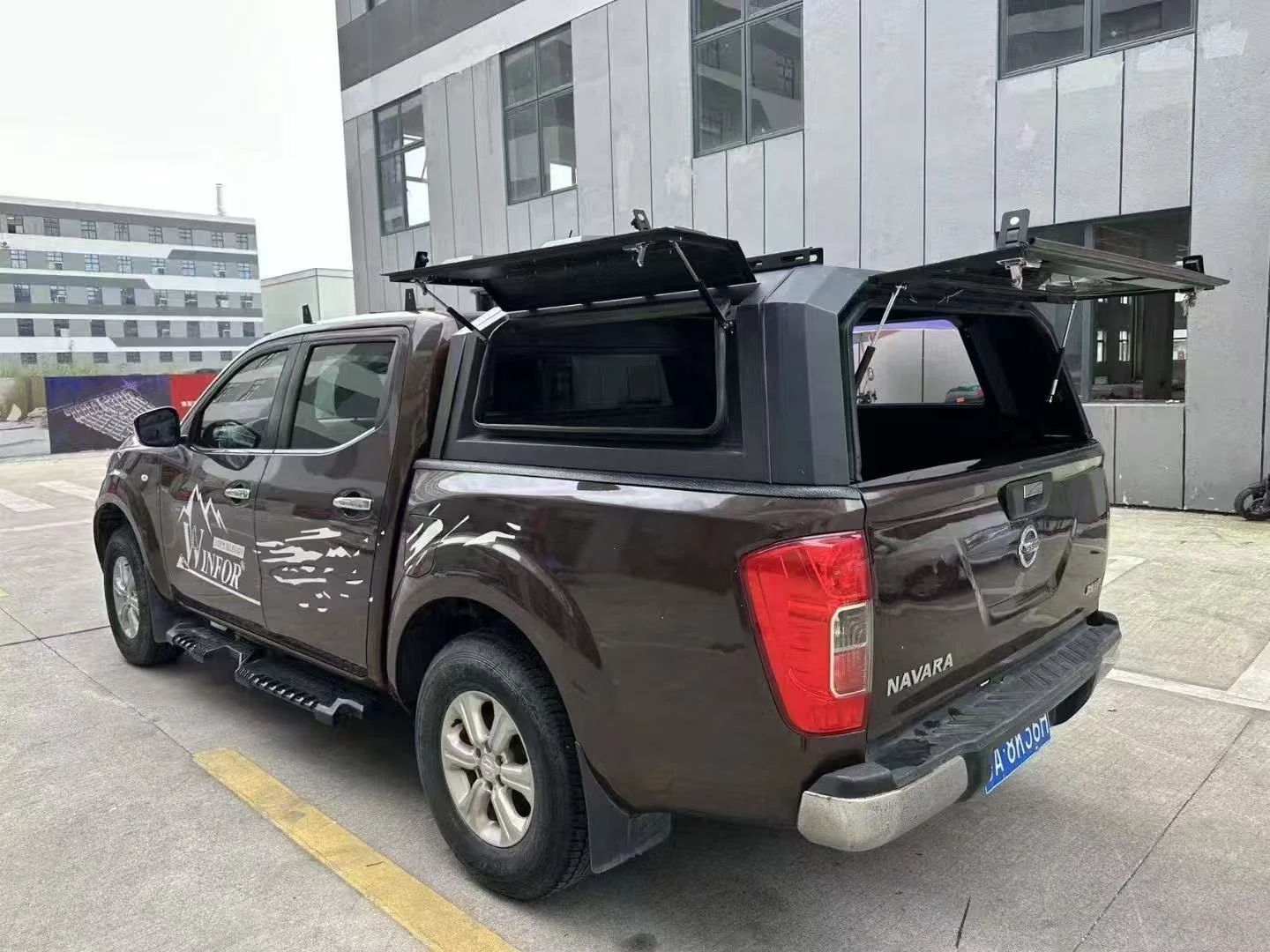 

CoolCar Прочный и водонепроницаемый датчик на крыше с твердым верхом, алюминиевый навес, верхняя крышка для навеса Triton L200