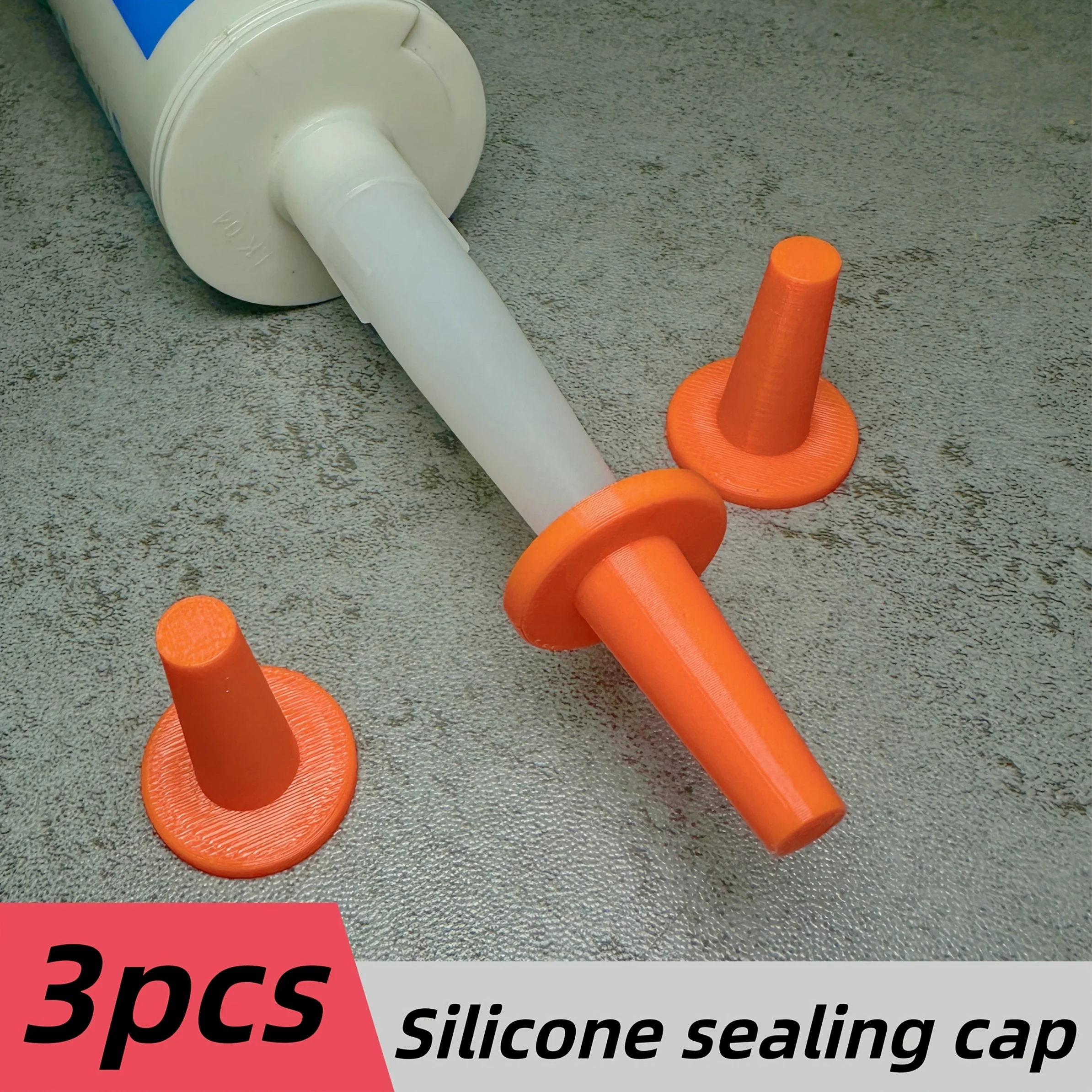 3pcs of Glass Sealing Caps, Replaceable Hard Plastic Sealing Caps. Prevent the Open Core Tube from Drying Out Too Quickly.