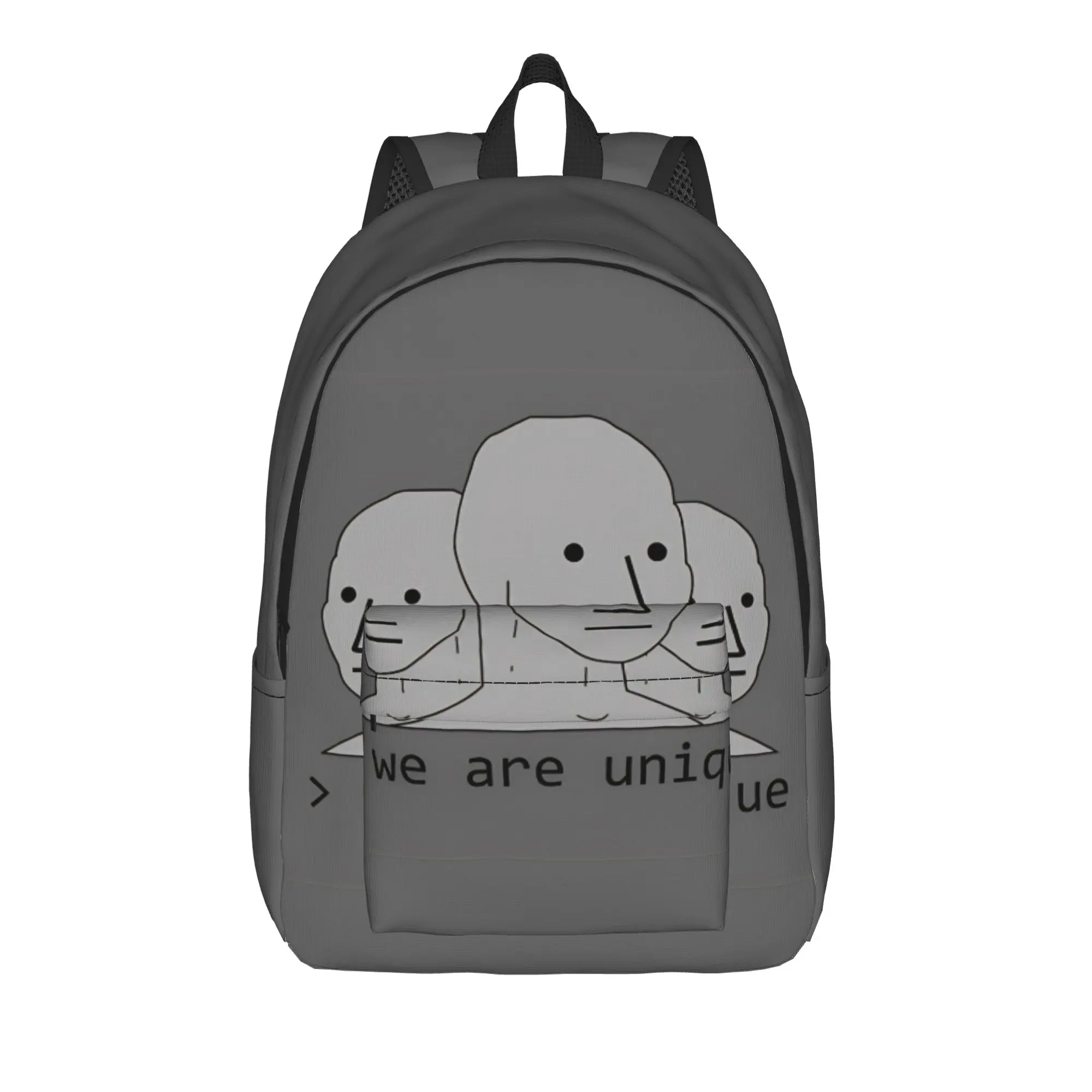 Back to school season We Are Unique NPC Backpack Wojak Office Workers High Street Backpack