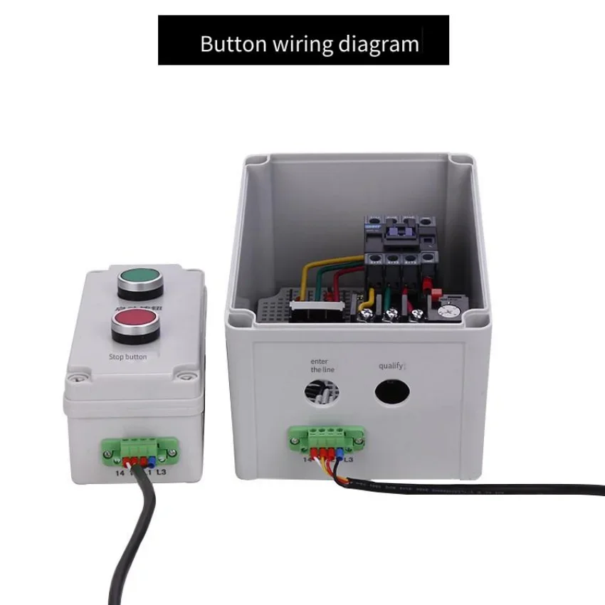 Outdoor Start And Stop Control Box Multi-Place Control for Fan Water Pump with Phase Loss Protection Distribution Box