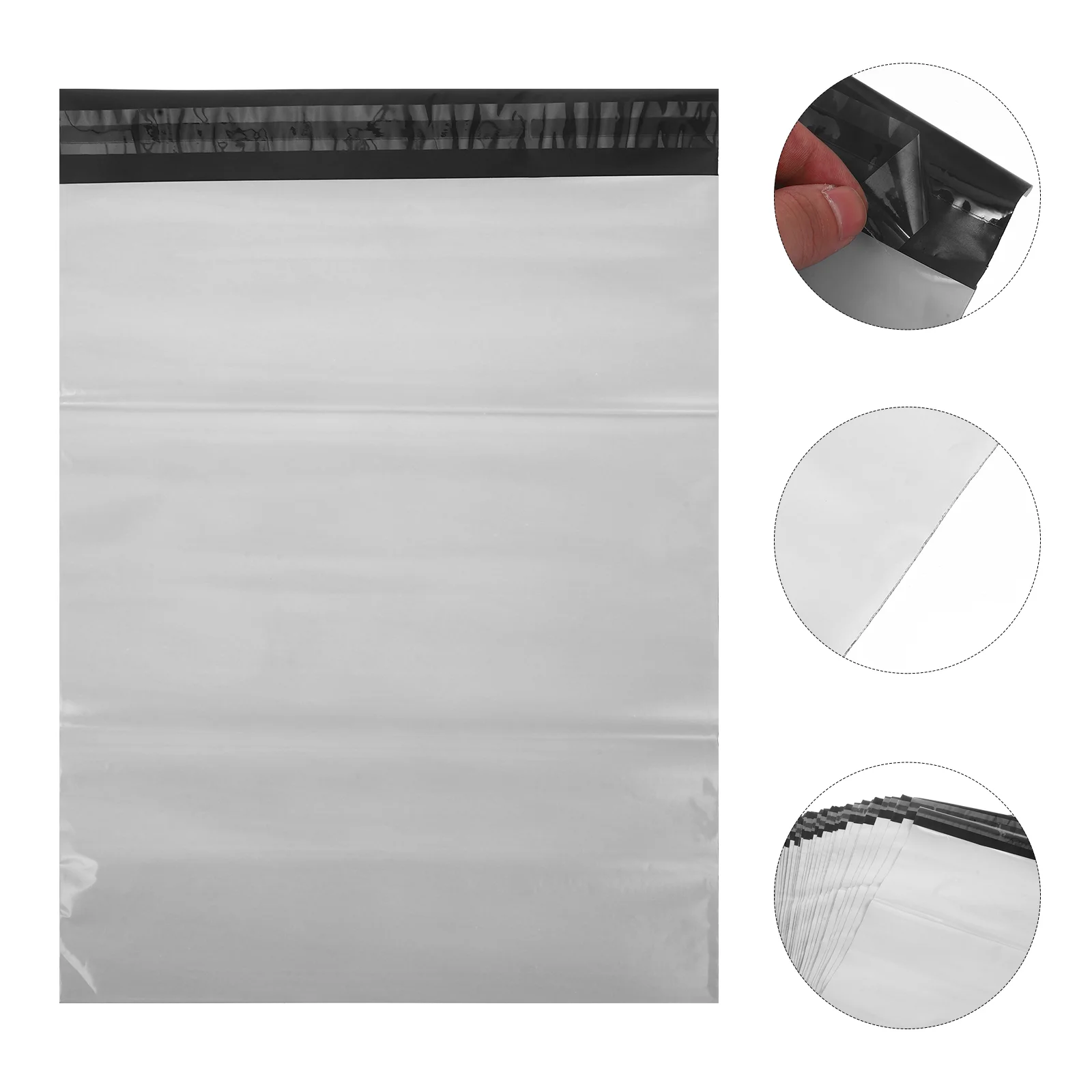 

100 Pcs Express Packaging Bag Envelopes Compact Shipping Bags Mailers Adhesive Clothing Packing Multifunction