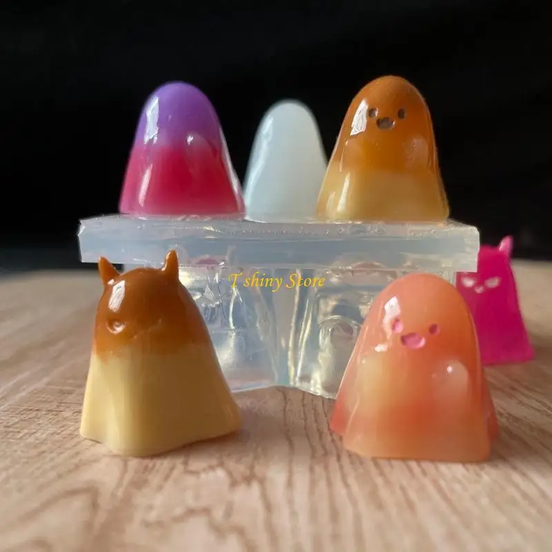 N58F Mini Muffin Chocolate Candy Mold Silicone Baking Molds DIY Jellies Cakes
