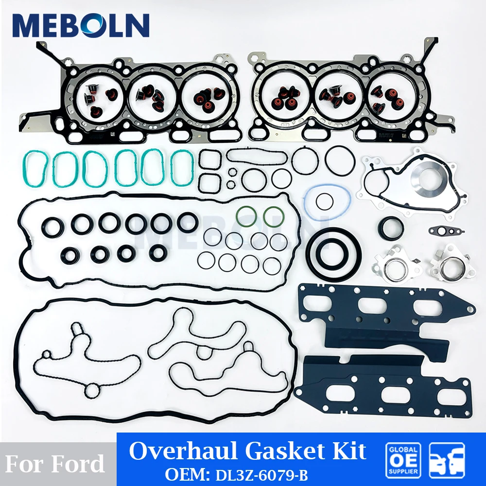 

Engine Overhaul Gasket Kit For Ford Navigator Raptor F-150 3.5L 2016 Old Style Auto Car Accessories DL3Z-6079-B Full Gasket Set