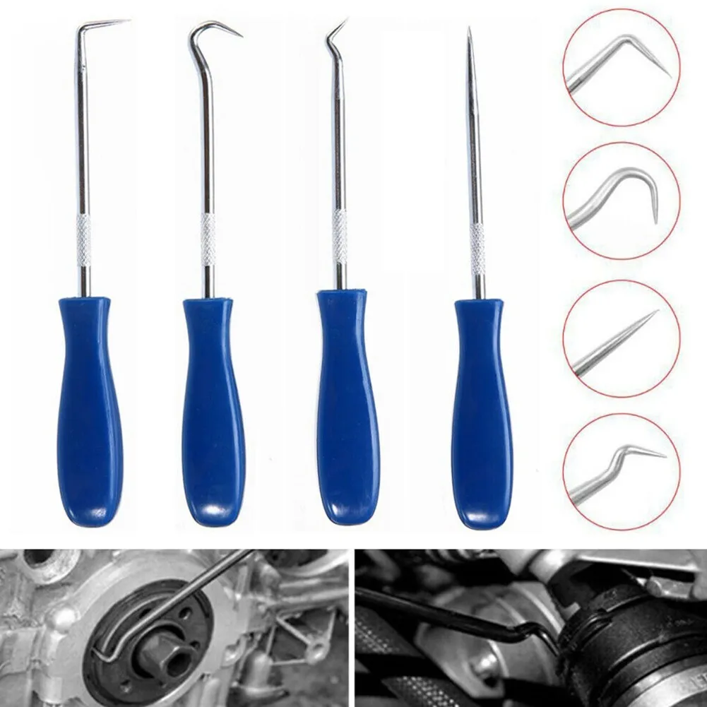 Car Pick Hook Tool O-Ring Oil Seal Gasket Puller Remover Craft Hand Tools Separating Wire Auto Repair