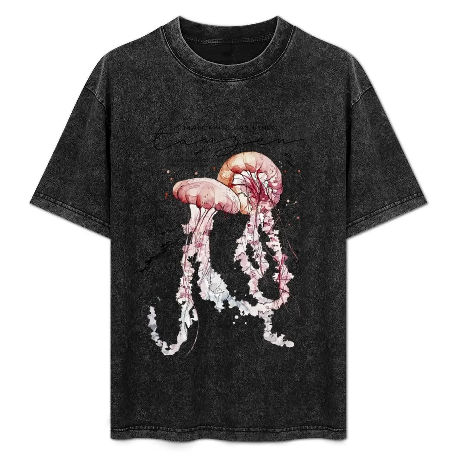 

Underwater world - jellyfish T-Shirt Sporty Breathable Short Sleeve T-Shirt