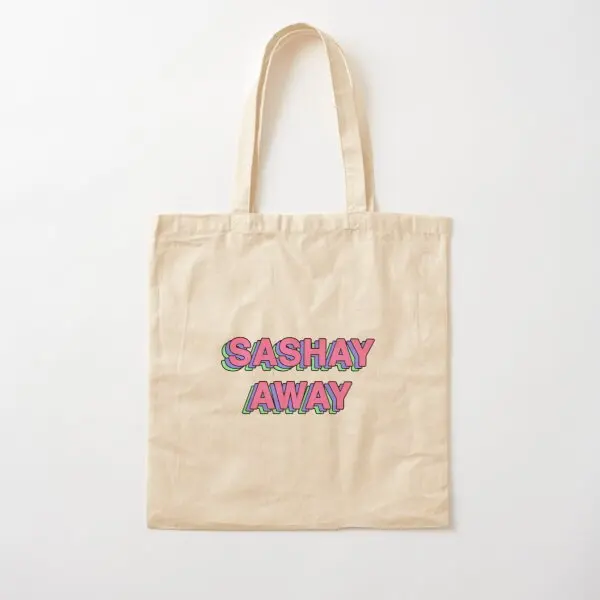 

Rupauls Drag Race Sashay Away Quote Cott Canvas Bag Tote Casual Travel Handbag Reusable Foldable Fabric Shopper Shoulder Bag