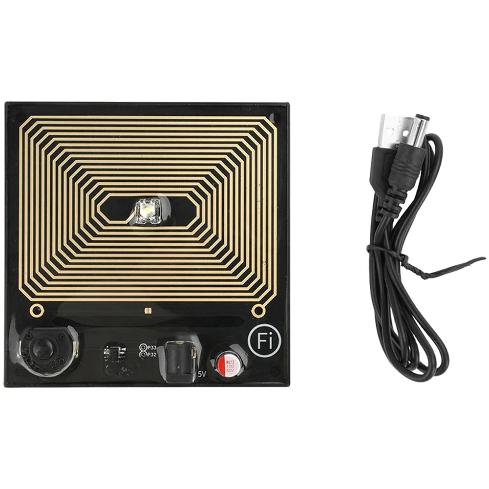 

1 шт. 7,83 Гц модуль генератора волн Шумана с LED-индикатором частоты, 4 режима переключения, питание 5В для резонанса Шумана