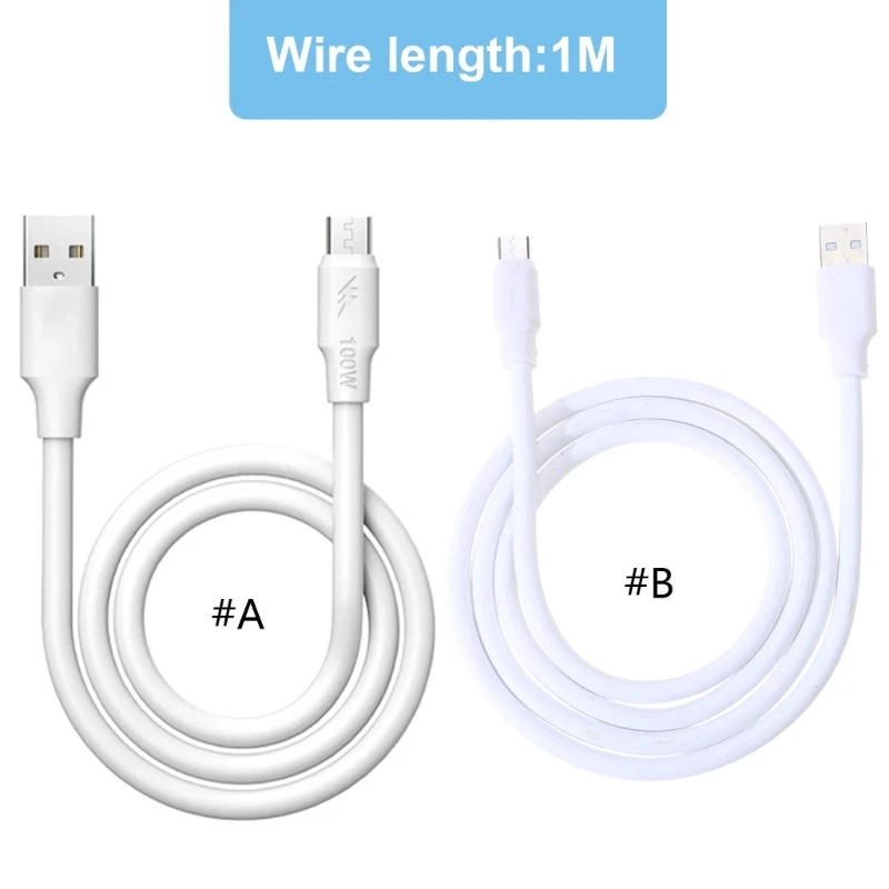 كابل USB مرن من النوع C إلى USB A 120 واط للشحن وكابل البيانات 39.37 بوصة