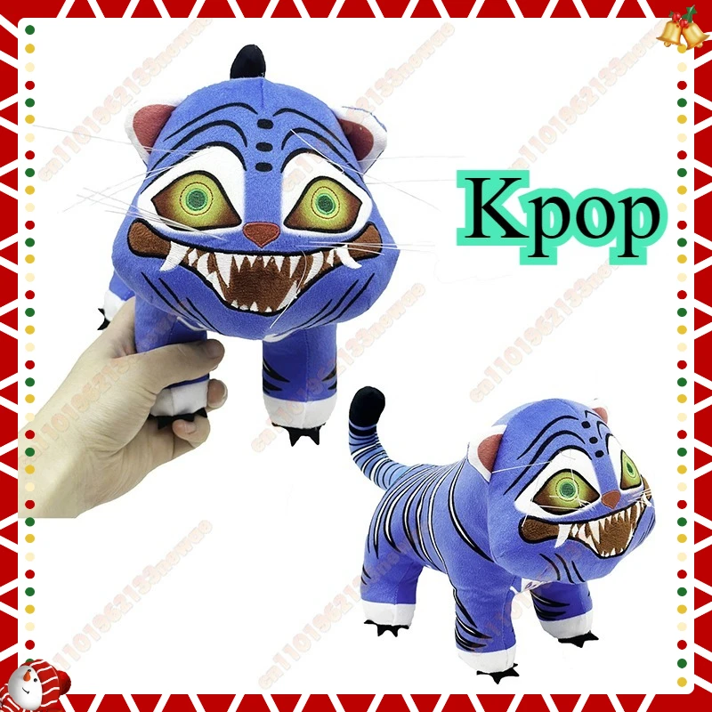 

Anime Kpop Demon Hunters Plush Cute Tiger Magpie Bird Stuffed Mascot Doll Halloween Christmas Birthday Gifts Cosplay Props