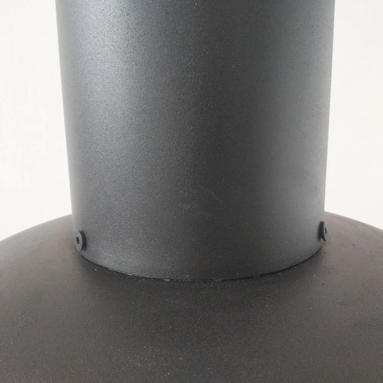 مخصص التدفئة في الهواء الطلق الصغيرة السوداء الصلب حرق الخشب شيمينيا سجل الموقد