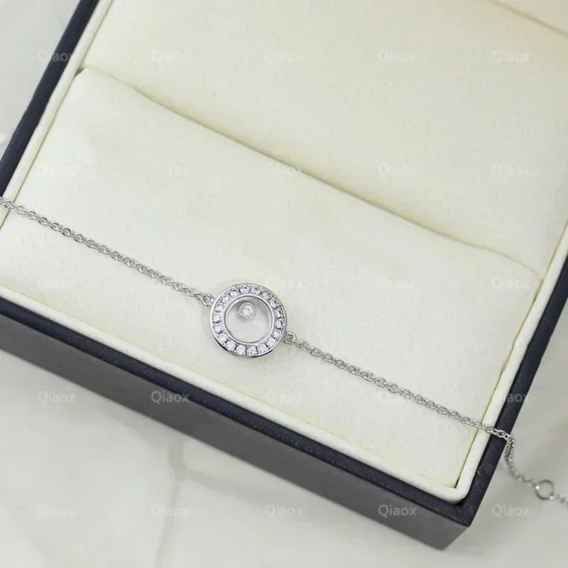 MXK 2025 جديد حار بسيط موضة 925 فضة سوار مستدير السيدات أثيروس العلامة التجارية الفاخرة مجوهرات حفلة هدية الكريسماس #4