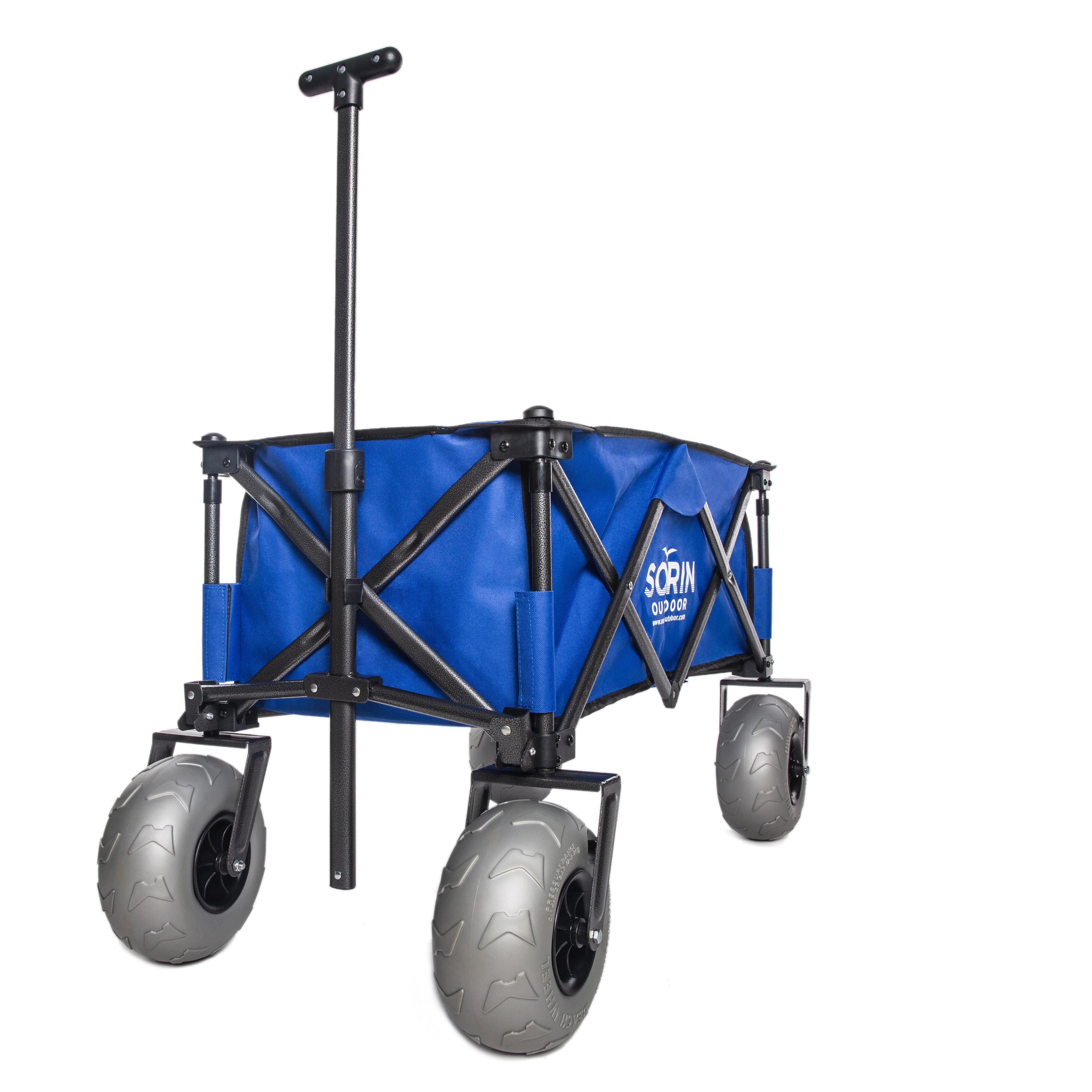 Hot sales Ballonwiel Vouwwagen Muti-Functionele Floding Camping Strandwagen