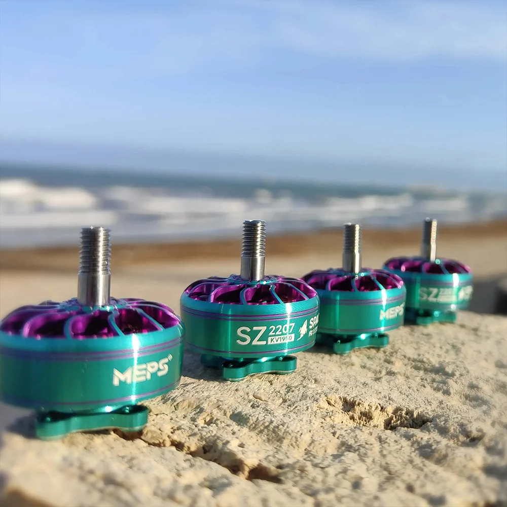 4 szt. MEPS SPACE 2207 1950KV/1750KV 6S bezszczotkowy silnik do 5 cali FPV multikopter zdalnie sterowany części do dronów wyścigowy DIY