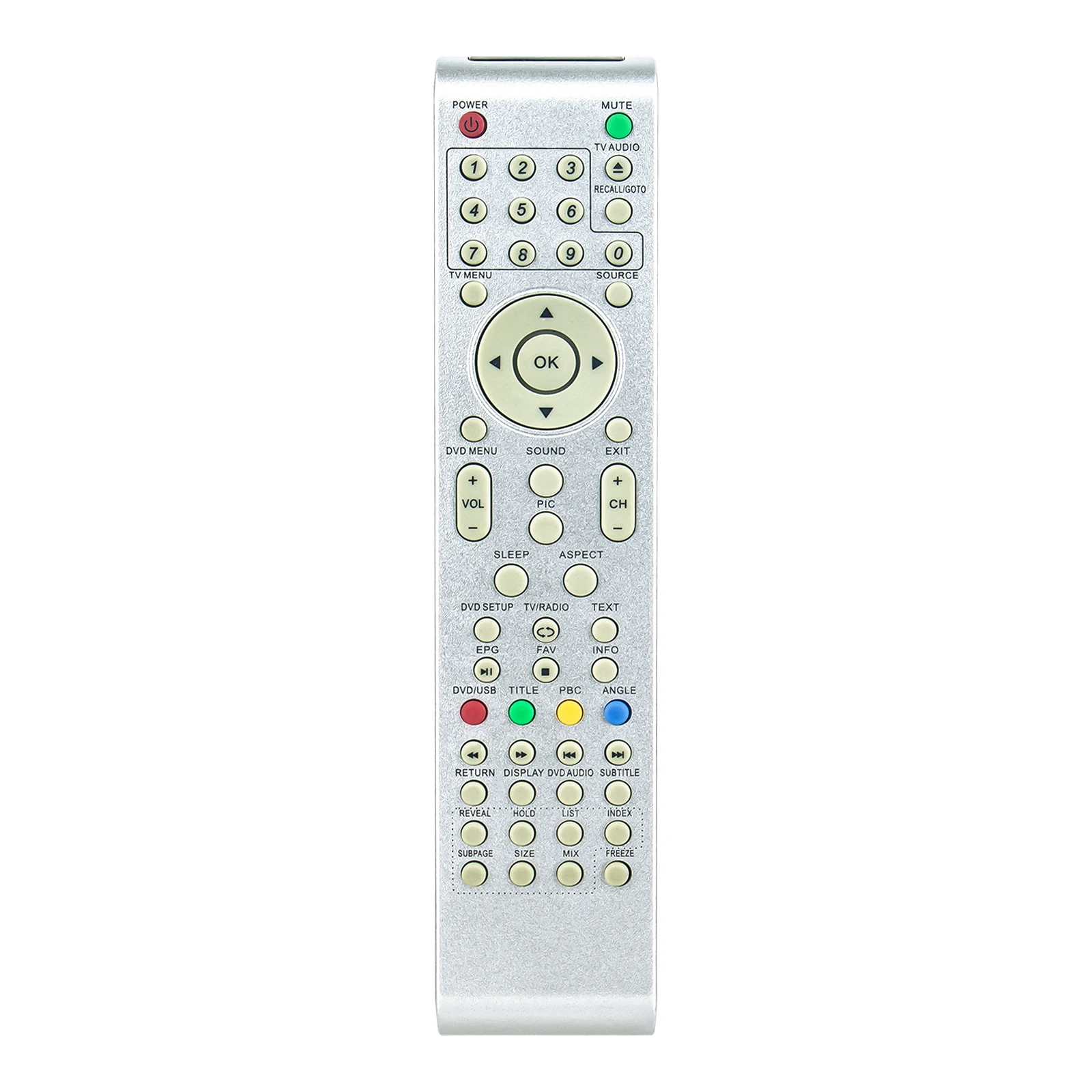 

New Relaced Remote Control Fit For BUSH TV IDLCD2205HDV IDLCD3205HDV