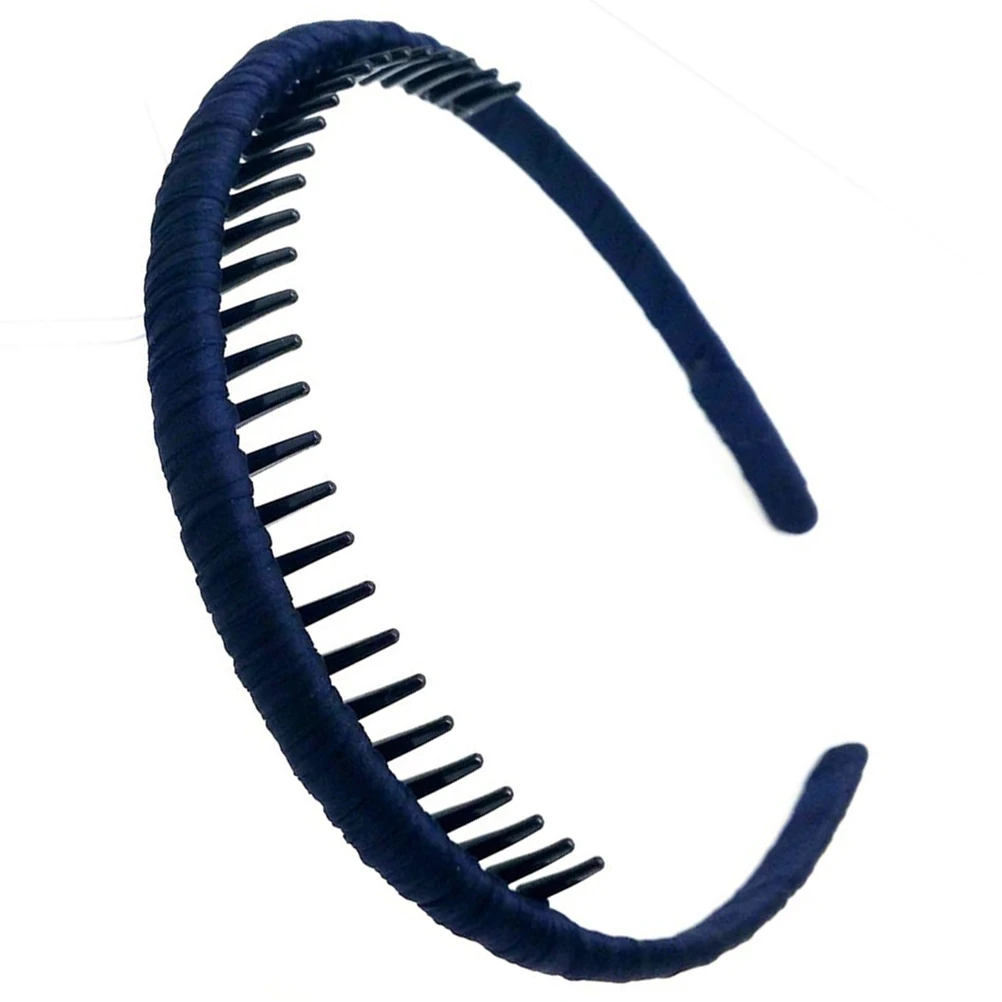 

5Pcs Silk Satin Headbands Women Toothed Comb Twining Girl Hairhoop SkinFriendly Hair Accessories Wedding Party