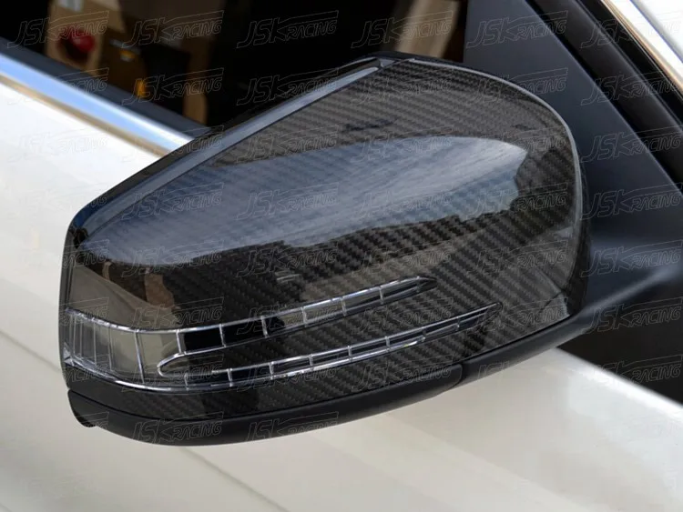 ABS + Carbon Fiber Side Mirror for 2010-2015 Mercedes Benz E-Class W212 E230 E280 E350 AMG E63 W207 Couper 2D