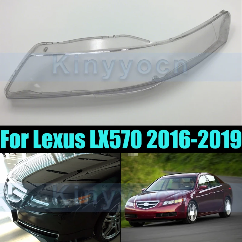 

Front Headlight Glass Cover For Honda Acura TL 2006-2008 Front Headlight Shell Headlamp Transparent Cover Lens