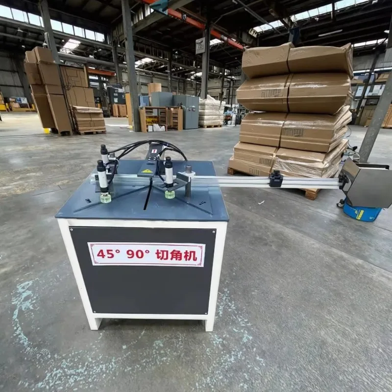 Hydraulic 45 ° 90 ° Angle Cutting Machine Aluminium Photo Frame Corner Cutting Machine