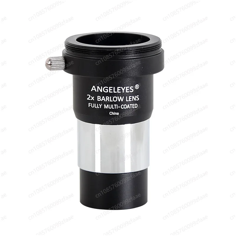 

Увеличительное стекло Астрономический телескоп Цельнометаллический объектив Барлоу 2X с резьбой для камеры 1,25 дюйма