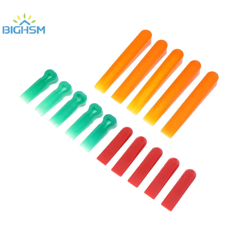 100Pcs lastic Tile Spacers Reusable Positioning Clips Wall Flooring Red Leveler Wall Tile Leveling System Laying Tiling Tool