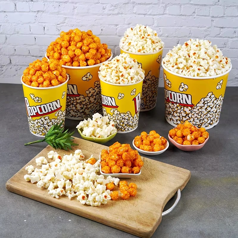 Simulation Popcorn Models, Plastic Food Display Props, Fake Corn Dummy, Sample Emulation, Street Snack Models, Display Crafts