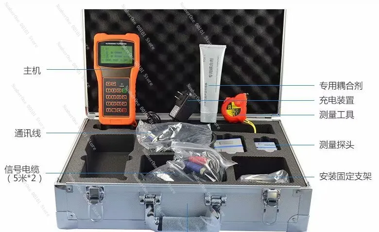 4-20ma Ultrasonic Flow Meter Manufacturers  DN15-DN6000 Portable Handheld Water Doppler