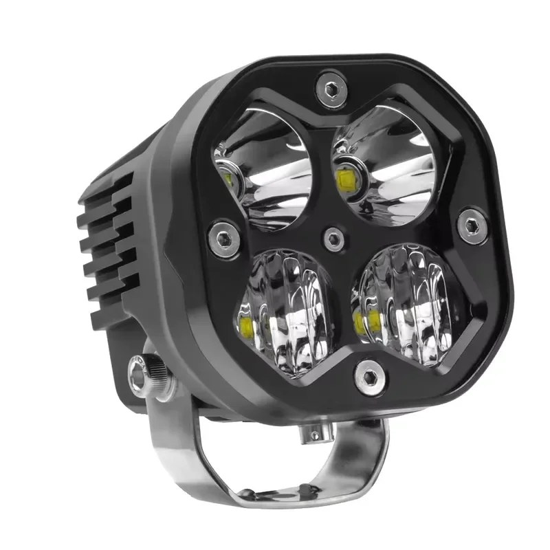 for LItu LT-103 3 Inch Universal Waterproof 4-LED Spotlight for Car Truck Off-road