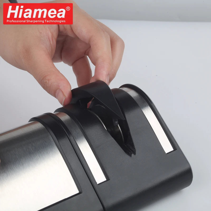 

Electric Knife Sharpener Removable Diamond Grinding Wheel Polishes Blades Quick Grinding Woodwork Tool Kitchen Sharpening System