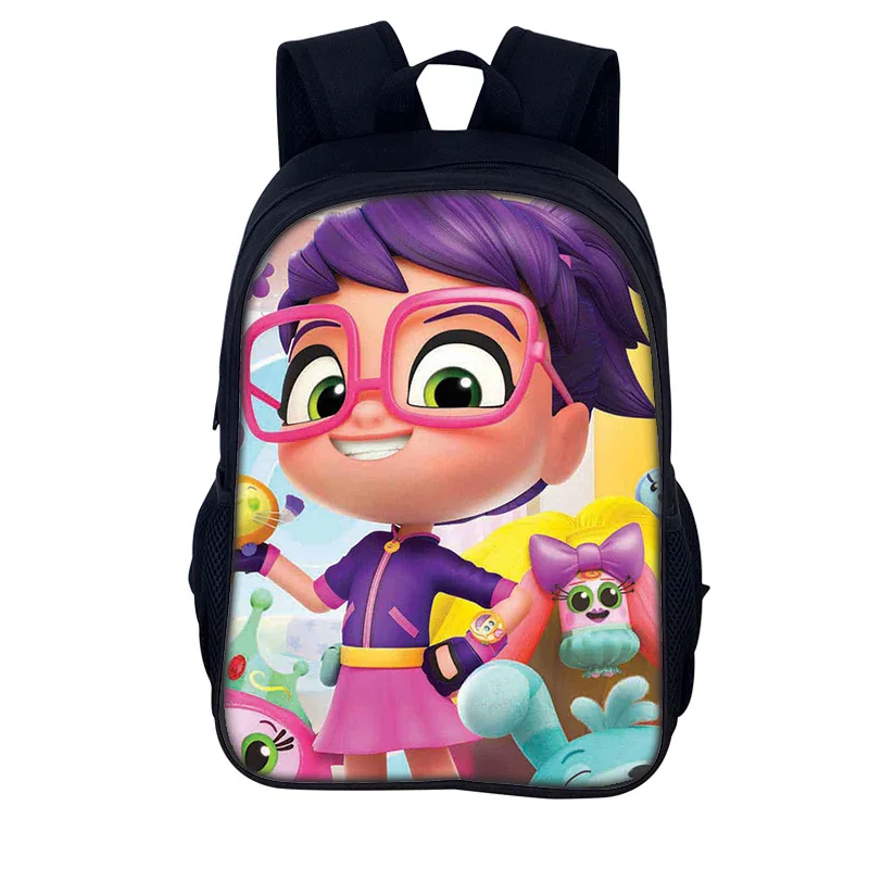 Abby Hatcher Bookbag กระเป๋าเป้สะพายหลังโรงเรียน 3D พิมพ์ Oxford กันน้ําชาย/หญิงกระเป๋าเป้สะพายหลังนักเรียน