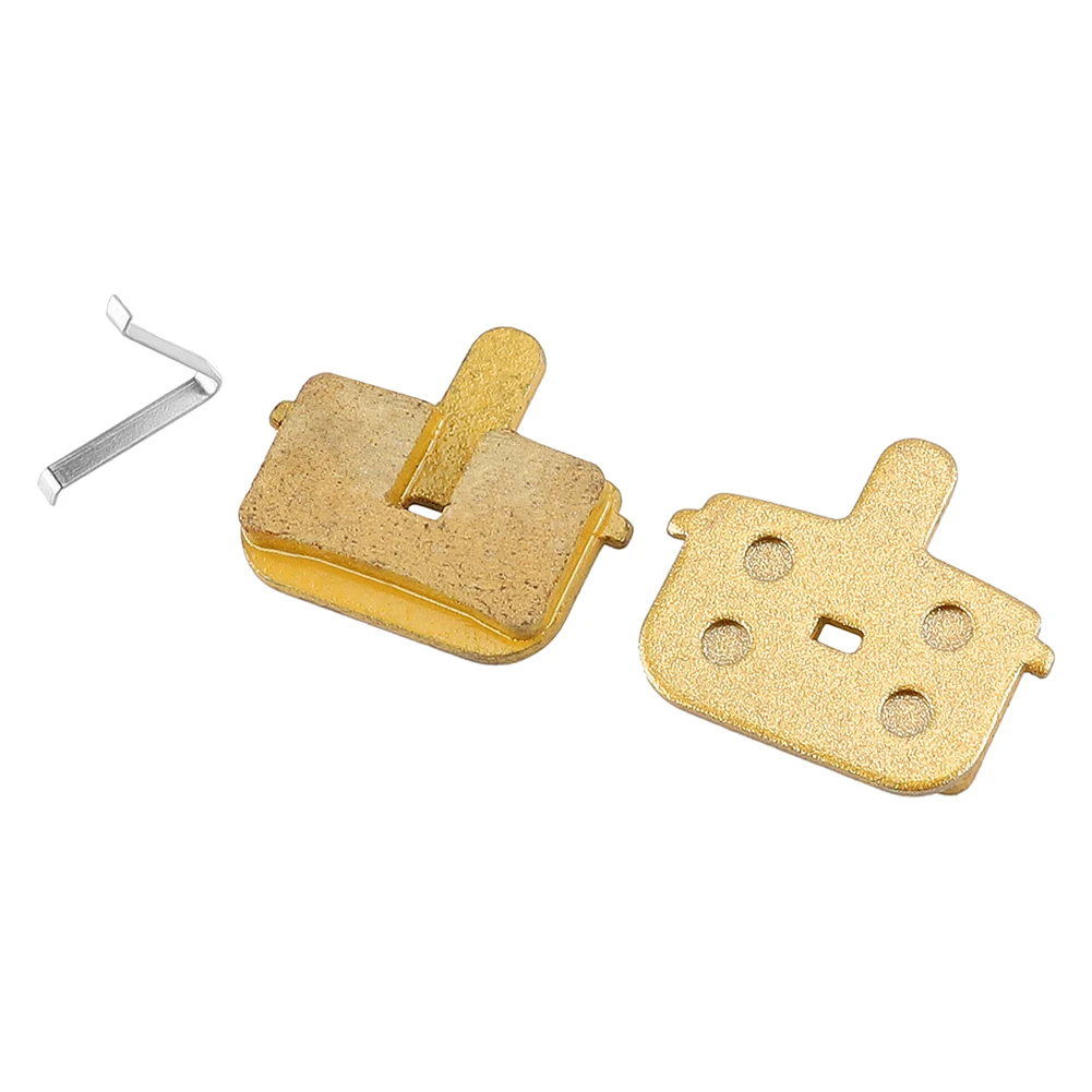 Copper Pads Brake Pads Electric Scooter For Forever For Kugoo G-Booster For Tongli Gold Color Strong Braking Force