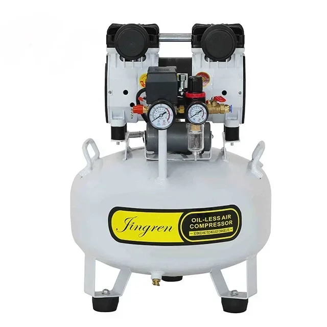 JRDG111-60L wholesale den tal use silent oil free air compressor newly design with CE certificate