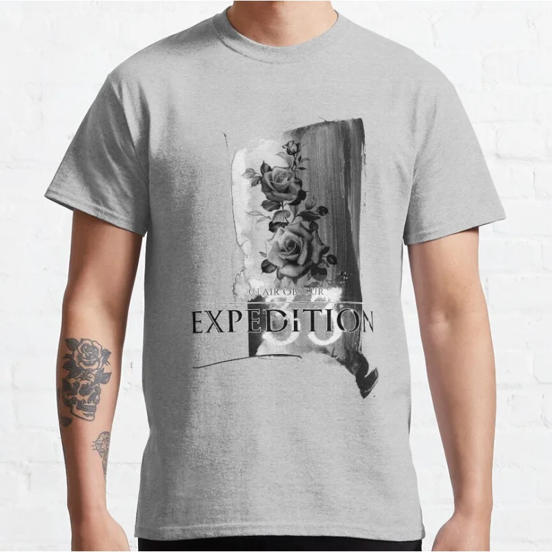 expedition33 Clair Obscur Expedition 33 Dark Fantasy video game T-shirt Gift for Gamer Large size Adult Tops S-6XL - Image 5