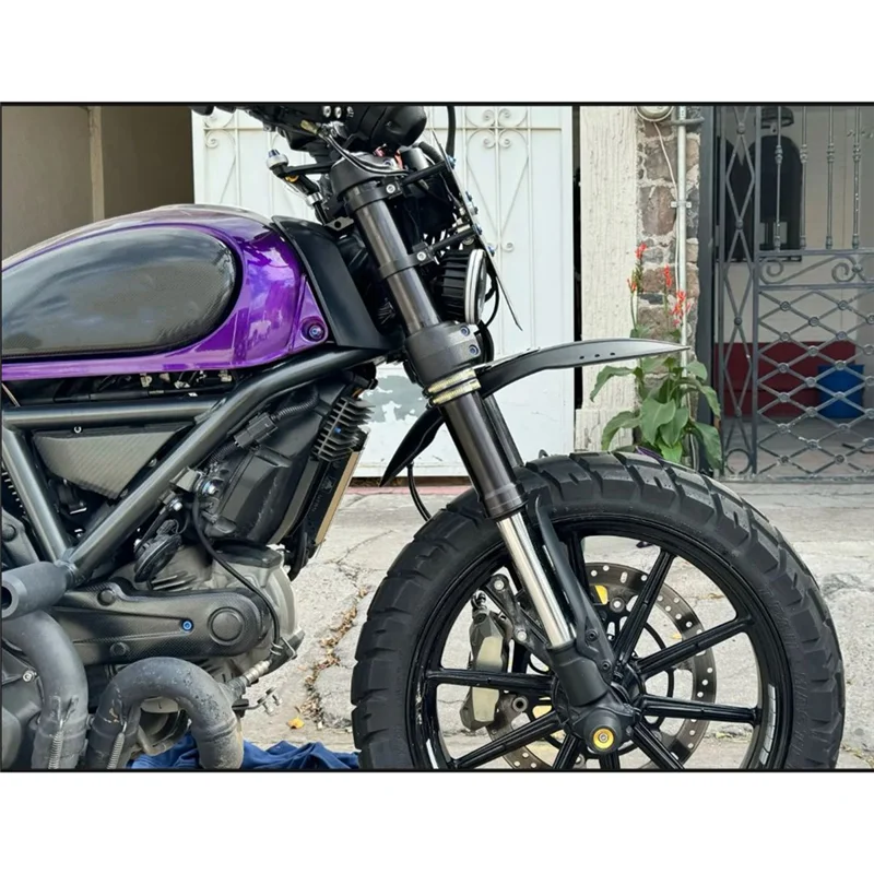 Motorcycle Front Mudguard For Ducati Scrambler 400 Sixty2 Scrambler400 Scrambler 800 2016-2023 Fender-A14Z